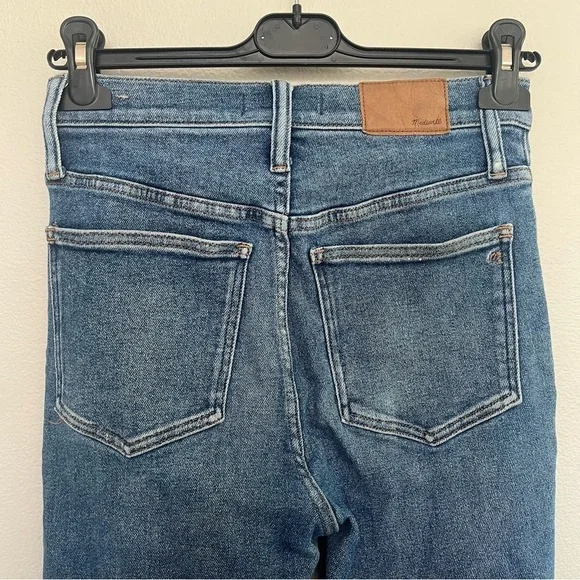 Madewell The Perfect Vintage Jean - Straight Leg - Medium Blue Wash - Size 26 - Picture 8 of 14